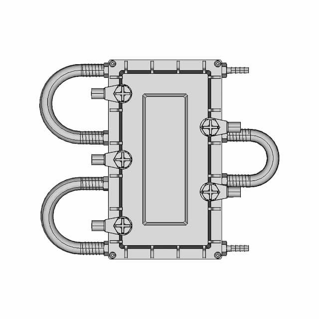 Maytech Mtspf7.5Hk 300A 75V Based On V75/300 Superesc Watercooled Speed Controller | High-Quality CAD Model