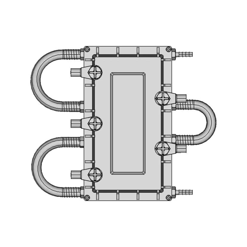 Maytech Mtspf7.5Hk 300A 75V Based On V75/300 Superesc Watercooled Speed Controller | High-Quality CAD Model