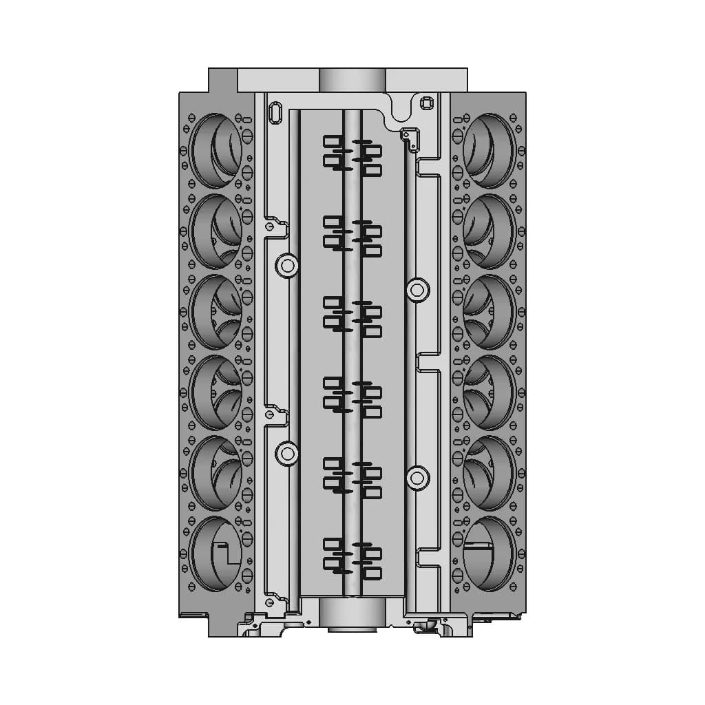 Man V12 Engine | 3D Engineering Design File_270_0_degree_snapshot