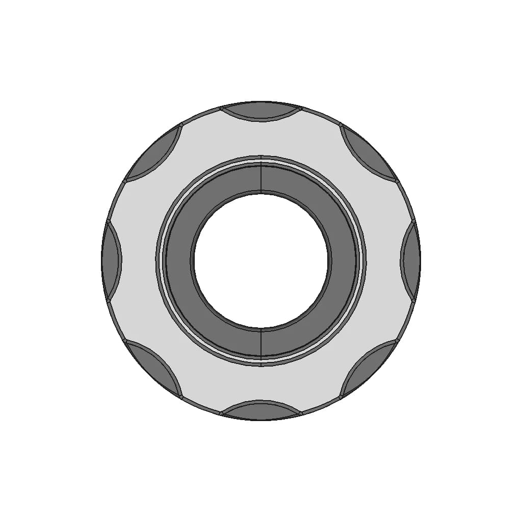 Large Funel Adaptor Toyota M37X3.0 | 3D Engineering Design File_270_0_degree_snapshot
