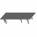 A Mini Height-Adjustable Computer Desk. | High-Quality CAD Model_60_30_degree_snapshot