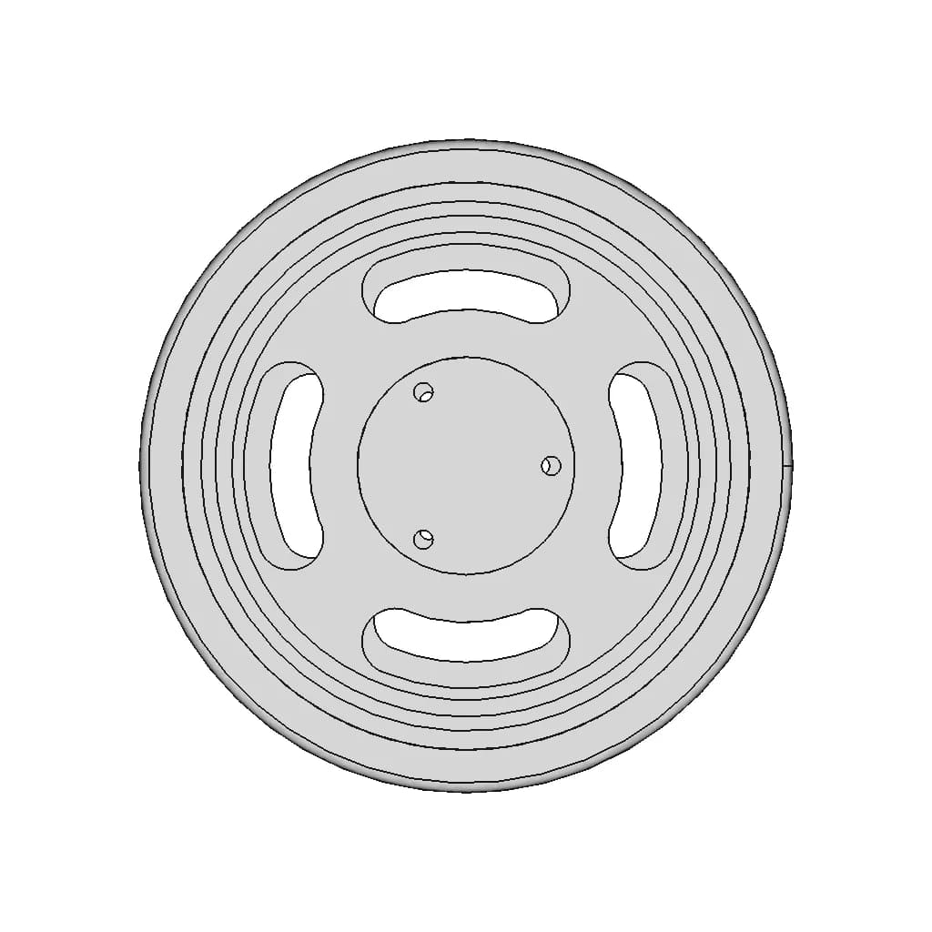 Whele D70X10 - Downloadable CAD Representation_0_270_degree_snapshot