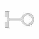 Hinge Bracket With Cylindrical Mount - Downloadable CAD Representation_0_270_degree_snapshot