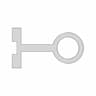 Hinge Bracket With Cylindrical Mount - Downloadable CAD Representation_0_270_degree_snapshot