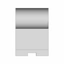 Hinge Bracket With Cylindrical Mount - Downloadable CAD Representation_90_0_degree_snapshot