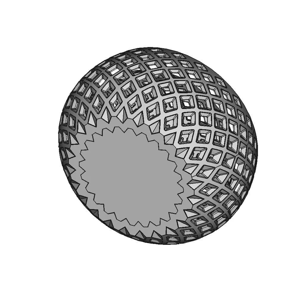 Random Bowl | High-Quality CAD Model_60_30_degree_snapshot