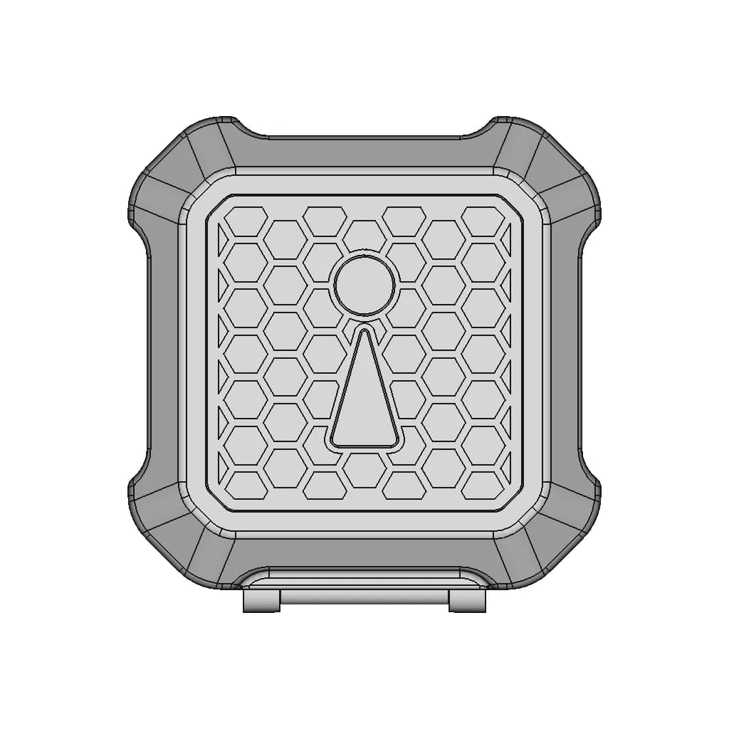 Clamshell Case | High-Quality CAD Model_90_0_degree_snapshot