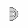 Double-Loop Anchor Bracket – Versatile Mounting Component - Standard Mechanical Component_0_270_degree_snapshot