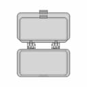Box With Hinges For 3D Printing | 3D Engineering Design File_0_0_degree_snapshot