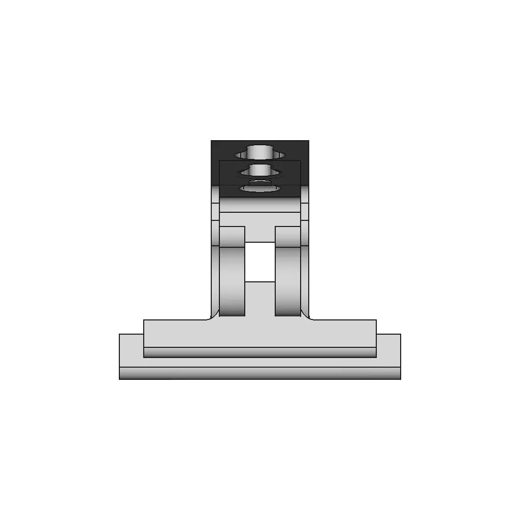 Lidl Monitor Ligth Bar Support | High-Quality CAD Model_0_0_degree_snapshot