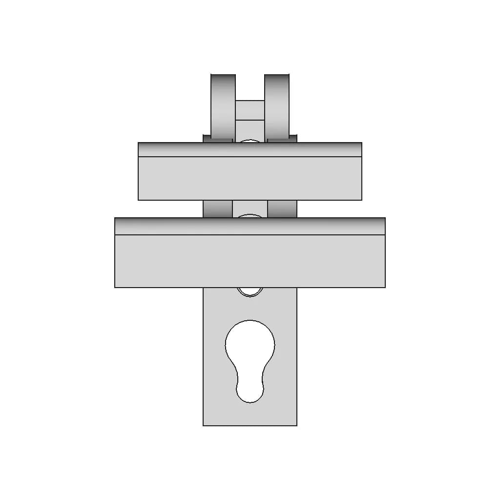Lidl Monitor Ligth Bar Support | High-Quality CAD Model_90_0_degree_snapshot