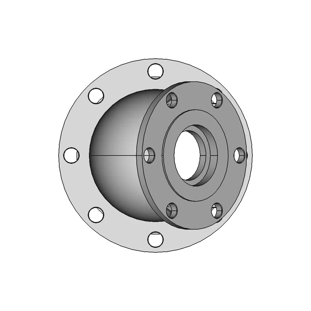 Flange - Downloadable CAD Representation_270_0_degree_snapshot