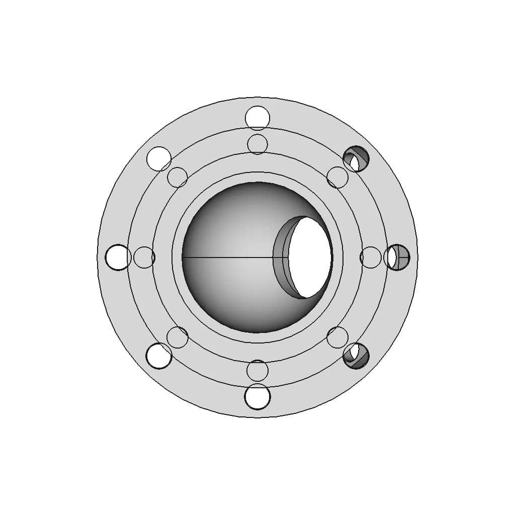 Flange - Downloadable CAD Representation_90_0_degree_snapshot