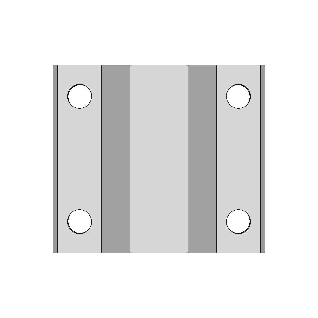 Sce12Uu / Sc12Uu Linear Bearing Block | 12Mm Inner Diameter Linear Ball Bearing - Standard Mechanical Component_90_0_degree_snapshot