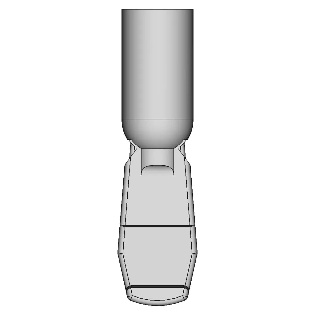 12V Anderson Connector - Downloadable CAD Representation_90_0_degree_snapshot