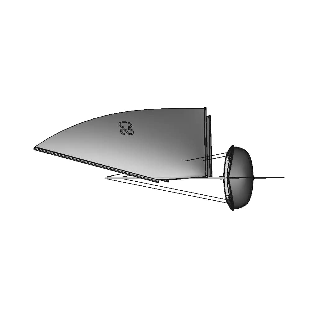 Chichester Scow Sailing Dinghy - Standard Mechanical Component_0_90_degree_snapshot