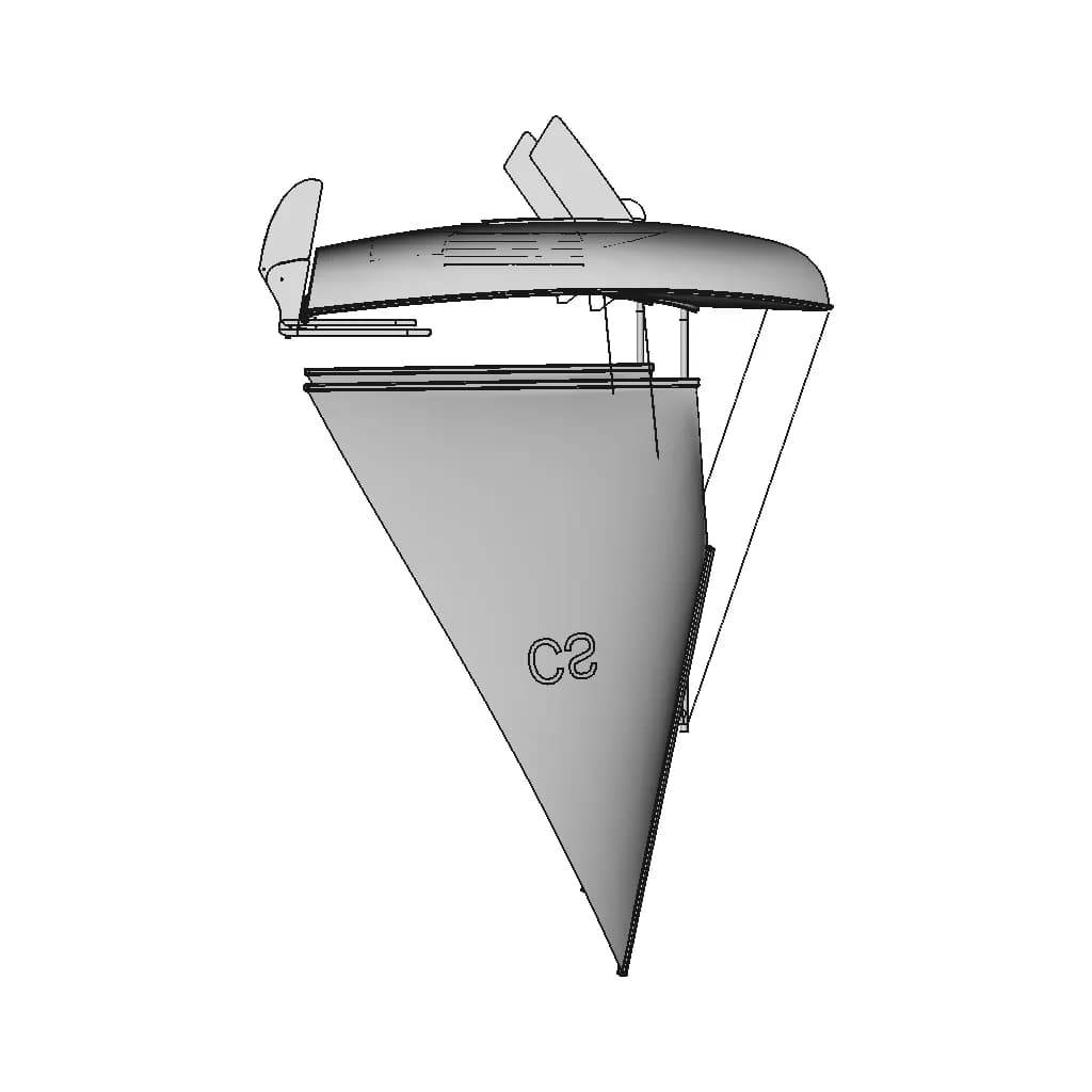 Chichester Scow Sailing Dinghy - Standard Mechanical Component_270_0_degree_snapshot