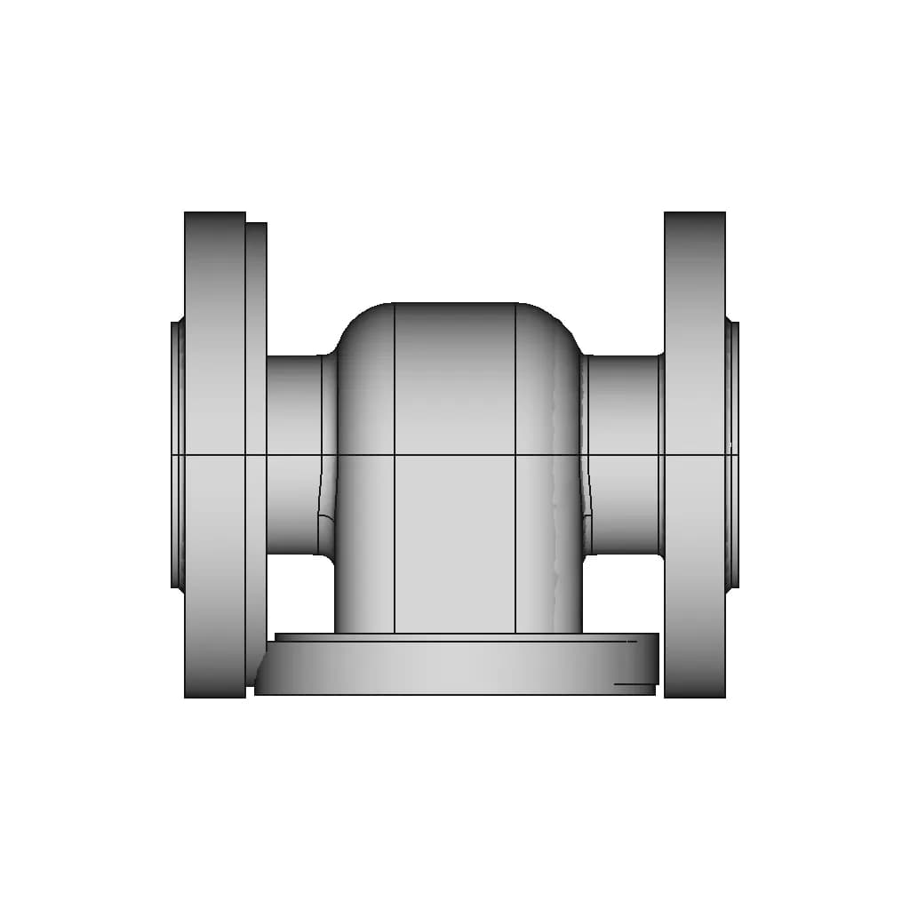 Check Valve | High-Quality CAD Model_0_90_degree_snapshot