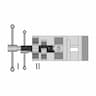 Bench Vise Design – Fusion 360 | High-Quality CAD Model_0_0_degree_snapshot