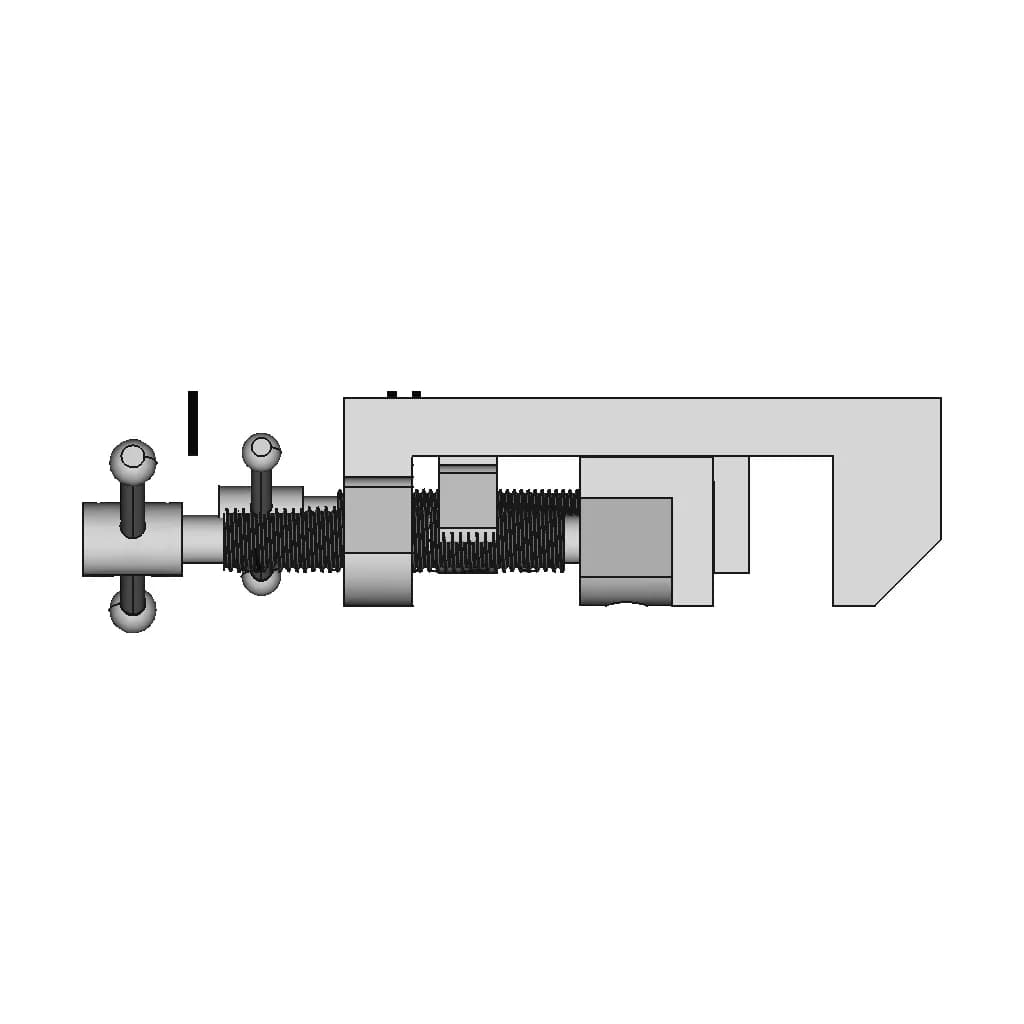Bench Vise Design – Fusion 360 | High-Quality CAD Model_270_0_degree_snapshot