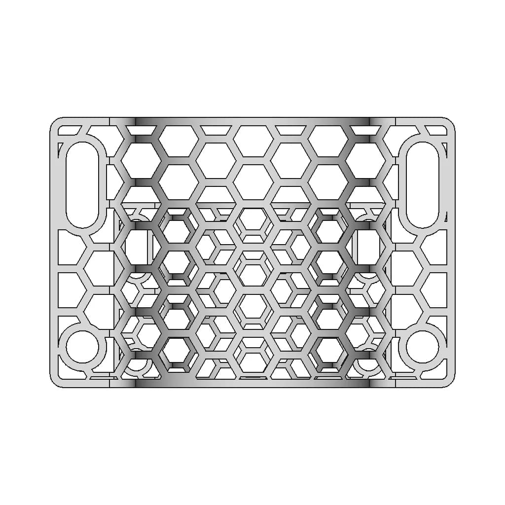 Wabenstruktur - Downloadable CAD Representation_0_0_degree_snapshot