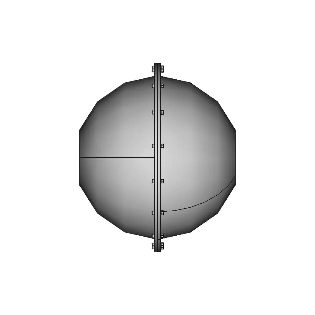 Сфера Герметичная | 3D Engineering Design File_0_270_degree_snapshot