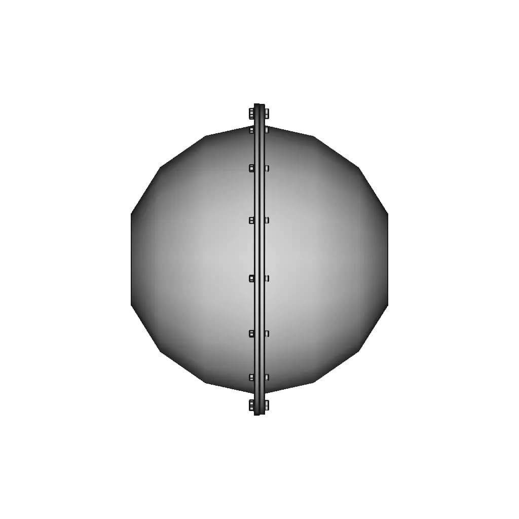 Сфера Герметичная | 3D Engineering Design File_0_90_degree_snapshot