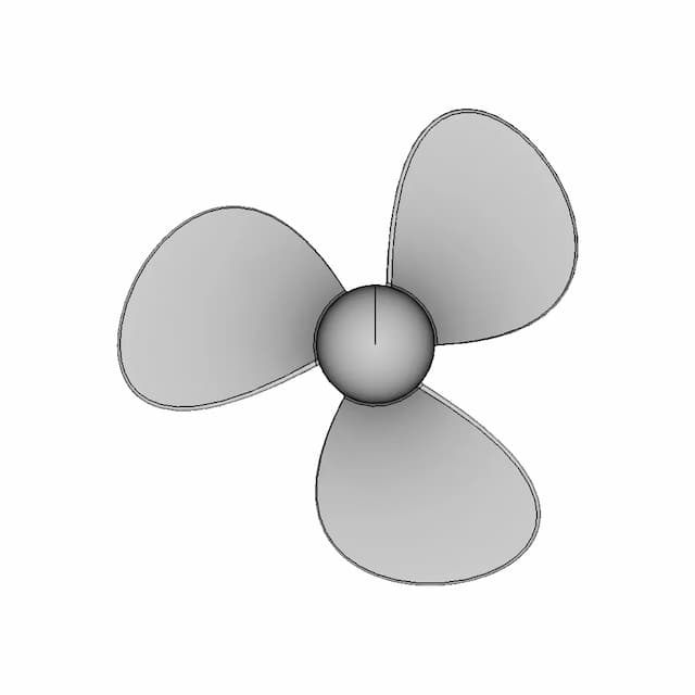 Boat Propeller | 3D Engineering Design File