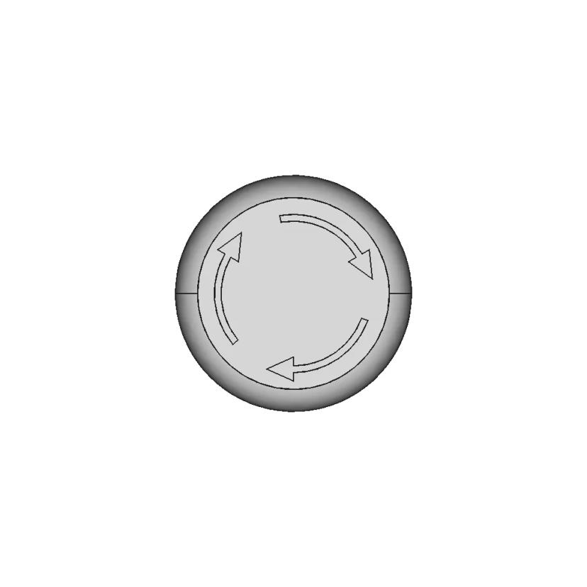 Metaltex Av16-Er2 Ø16Mm - Emergency Stop Pushbutton Ø16Mm | 3D Engineering Design File