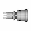 Metaltex Av16-Er2 Ø16Mm - Emergency Stop Pushbutton Ø16Mm | 3D Engineering Design File_0_270_degree_snapshot