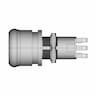 Metaltex Av16-Er2 Ø16Mm - Emergency Stop Pushbutton Ø16Mm | 3D Engineering Design File_0_90_degree_snapshot