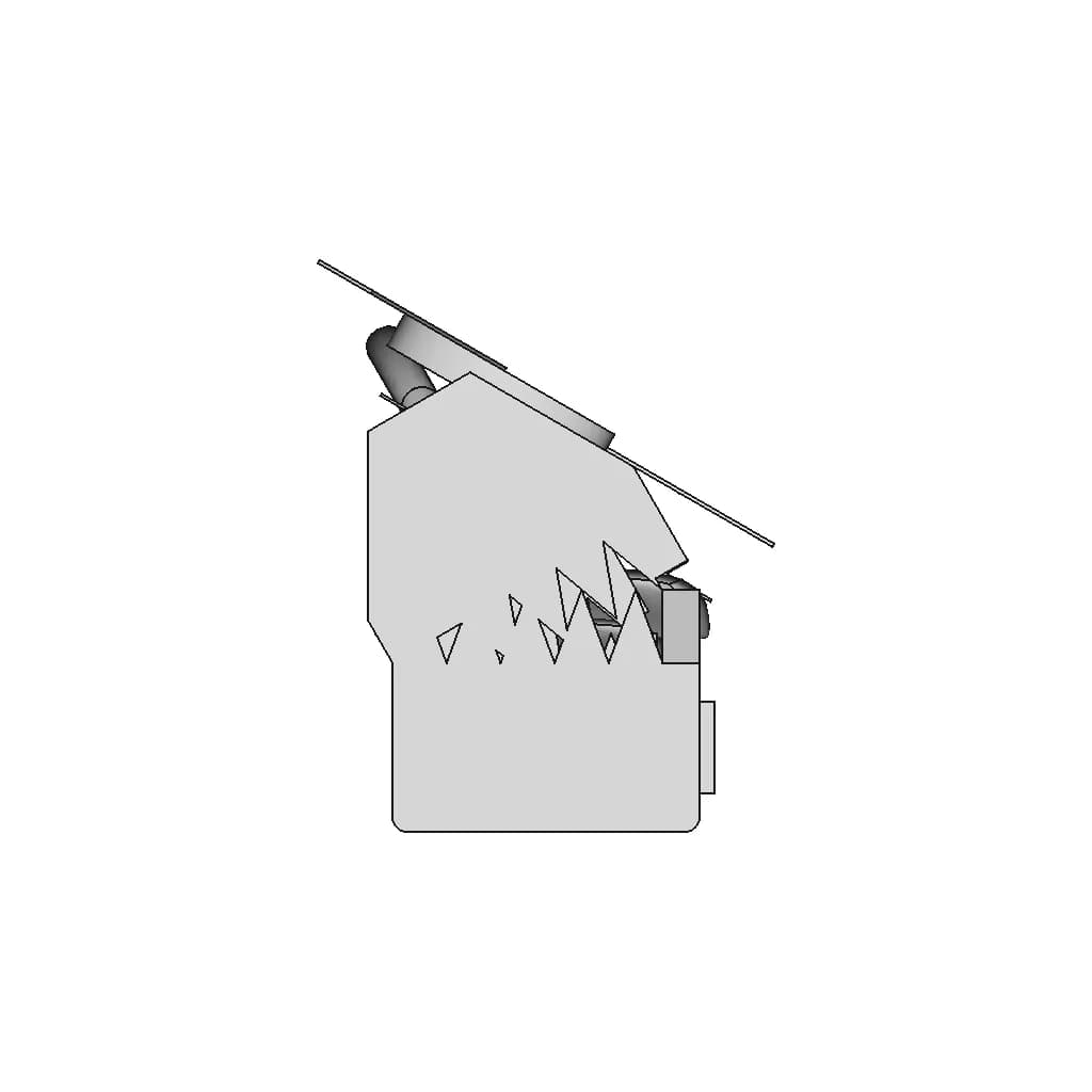 Dungeon Mimics Classic Red Toolbox - Downloadable CAD Representation_0_0_degree_snapshot