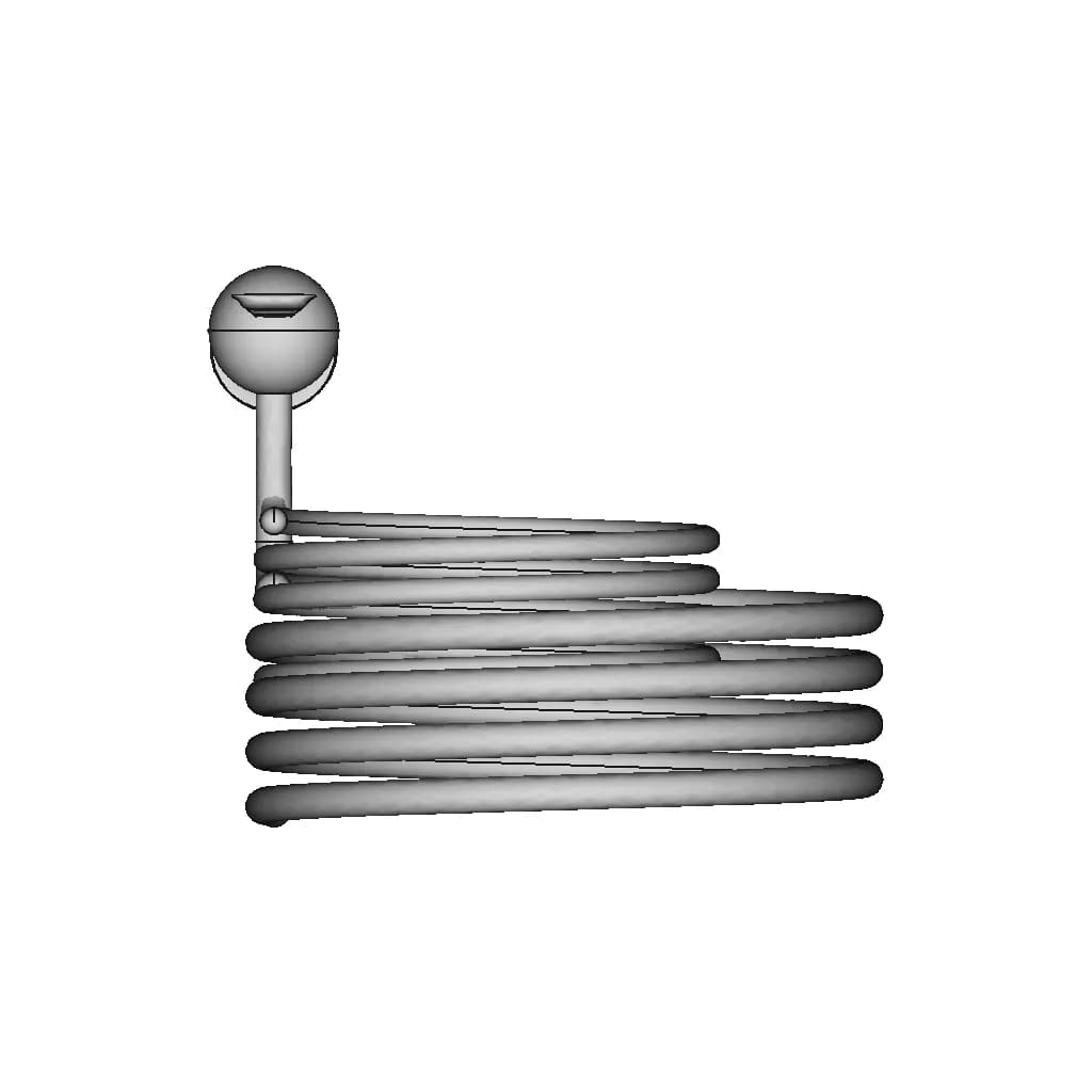 Peashooter Garden Hose | High-Quality CAD Model_0_270_degree_snapshot