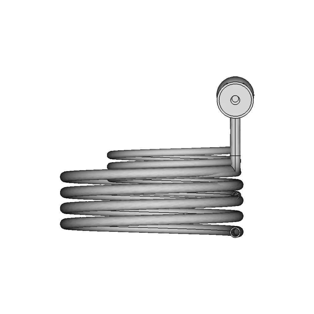 Peashooter Garden Hose | High-Quality CAD Model_0_90_degree_snapshot