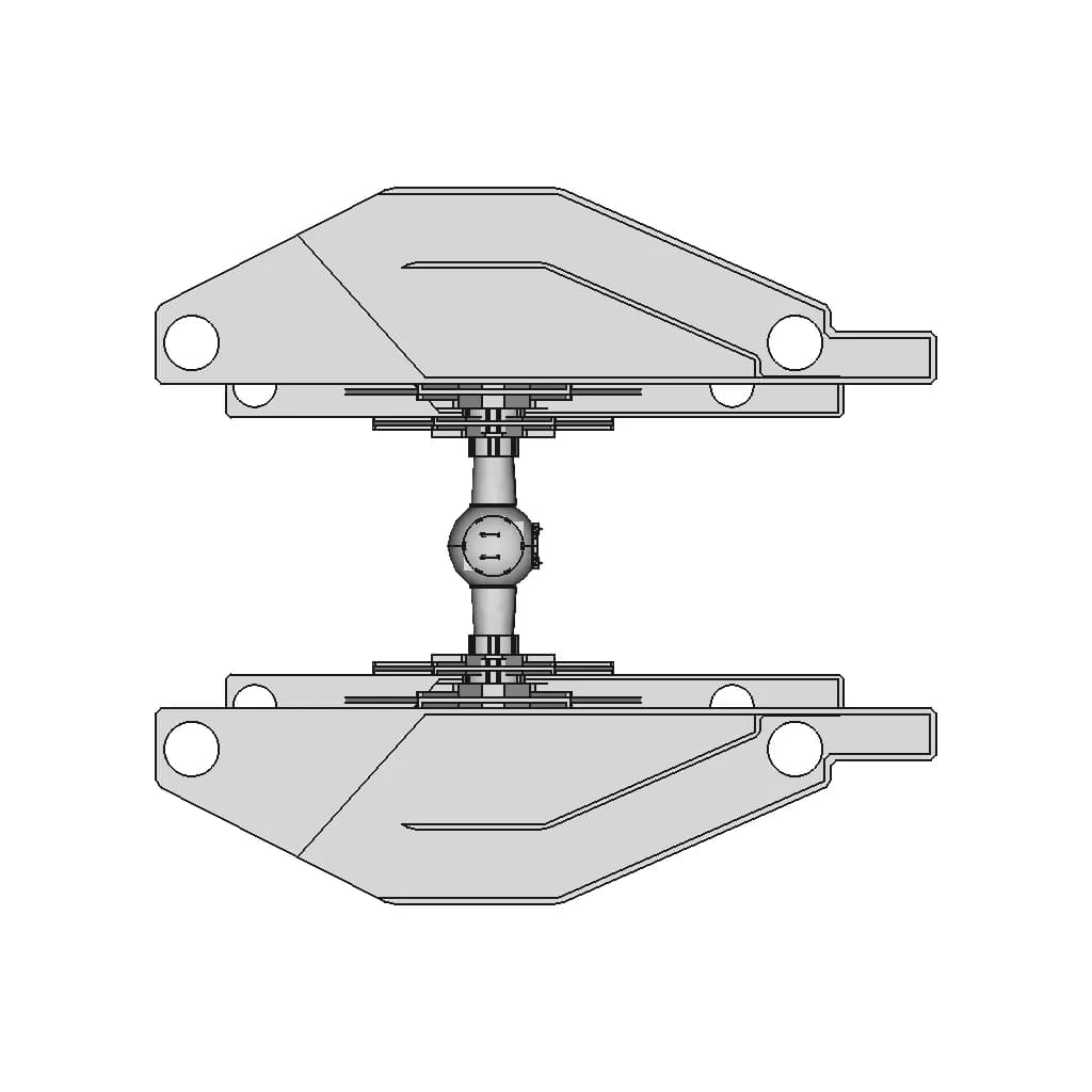 Modified Tie Fighter Drone Fuselage - Standard Mechanical Component_270_0_degree_snapshot
