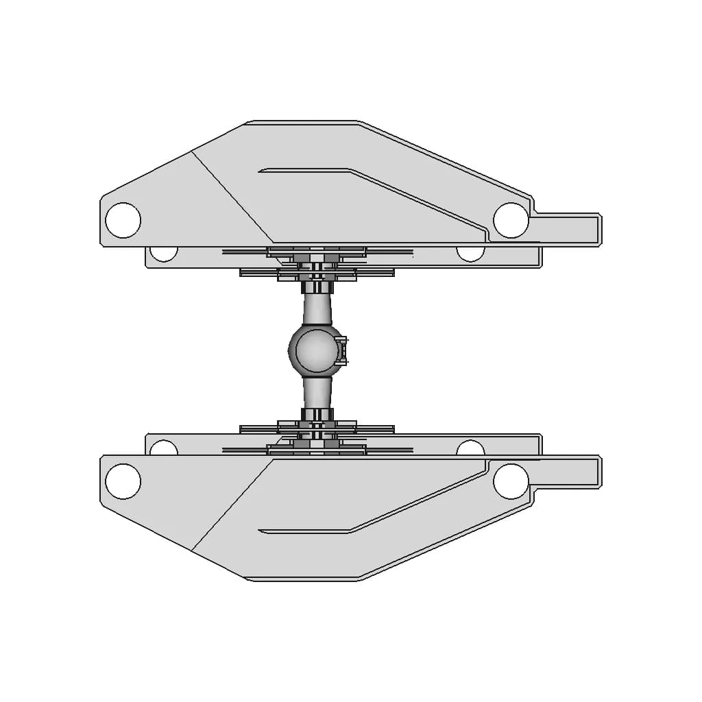 Modified Tie Fighter Drone Fuselage - Standard Mechanical Component_90_0_degree_snapshot