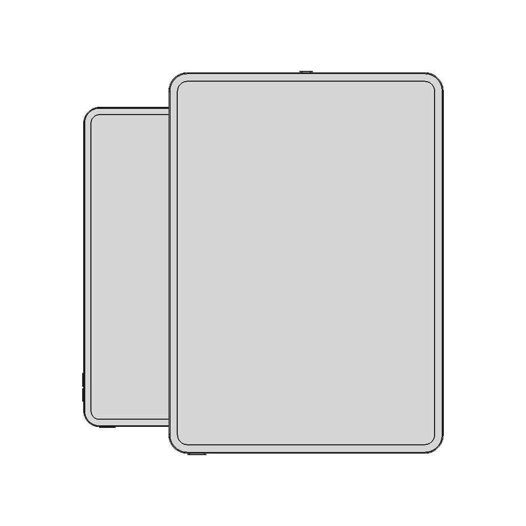 2021 Ipad Pro 11" (4Th Gen) | High-Quality CAD Model_270_0_degree_snapshot