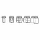 Multiboard Square Holders - Downloadable CAD Representation_270_0_degree_snapshot