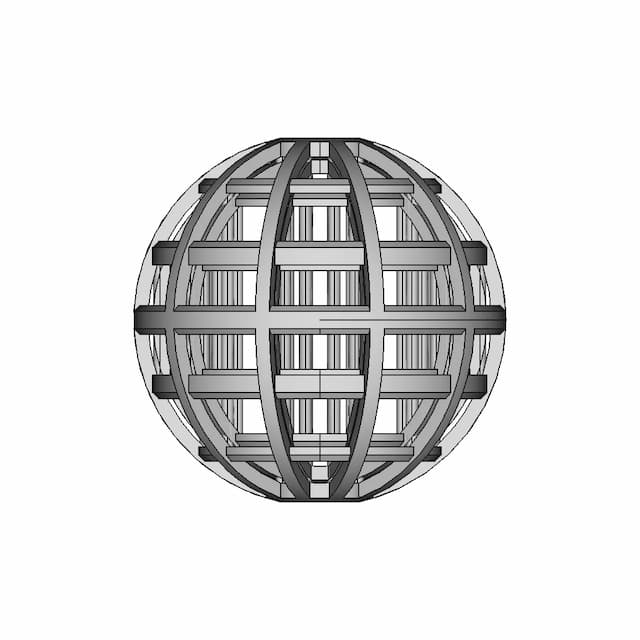 Bio Ball | High-Quality CAD Model