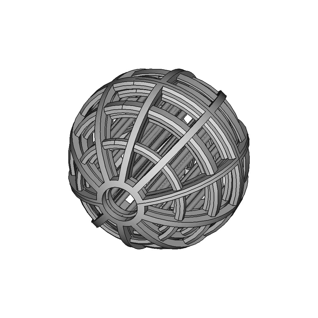 Bio Ball | High-Quality CAD Model_60_30_degree_snapshot