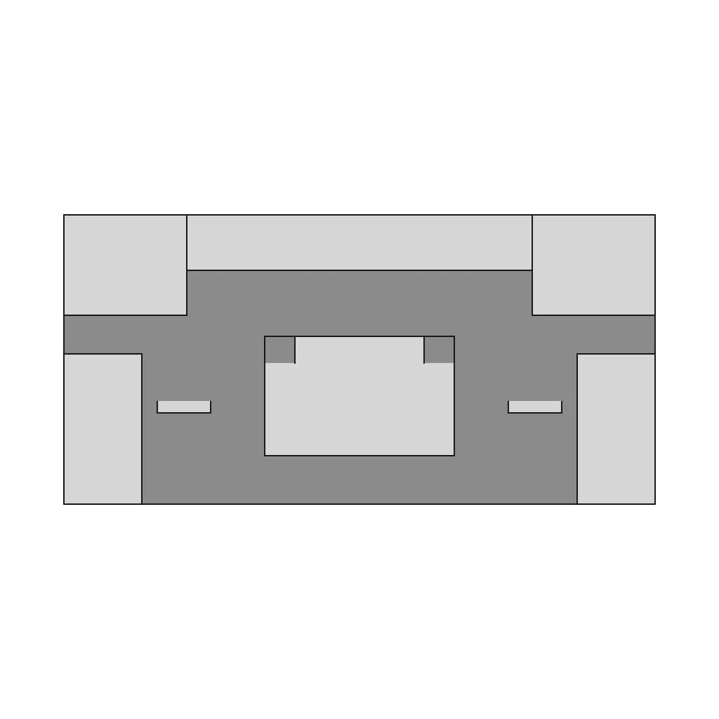Structural Mounting Bracket With Central Cutout | High-Quality CAD Model_0_0_degree_snapshot