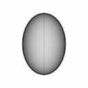 Tetragonal Trapezohedron Inscribed In An Ellipsoid Of Revolution - Downloadable CAD Representation_0_270_degree_snapshot
