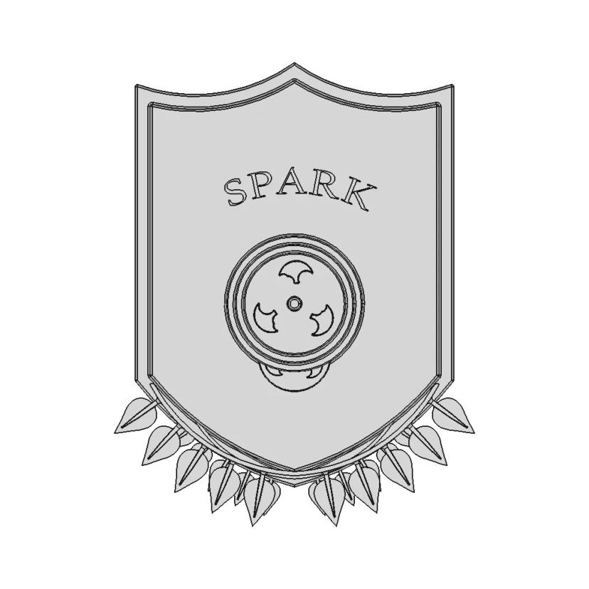 A Badge | High-Quality CAD Model