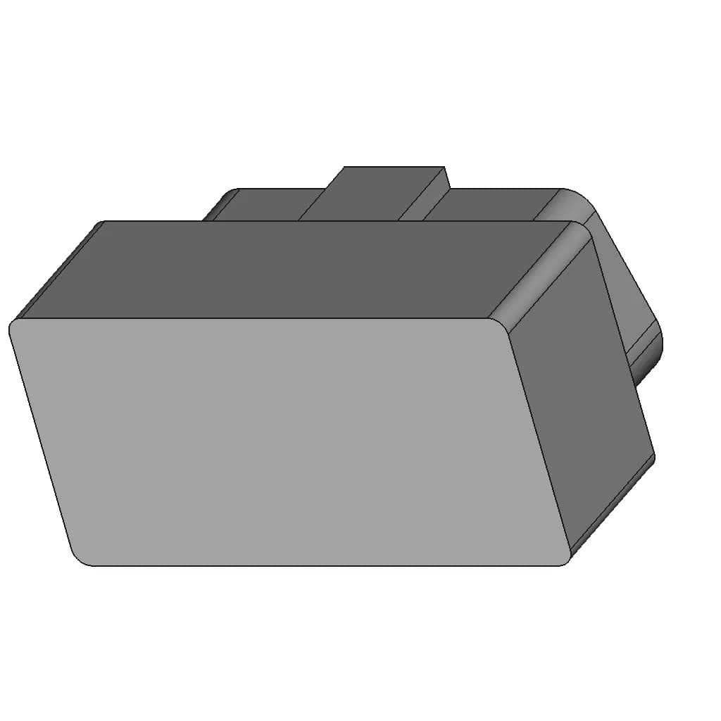 Opel Frontera - Connector Holder | High-Quality CAD Model_60_30_degree_snapshot