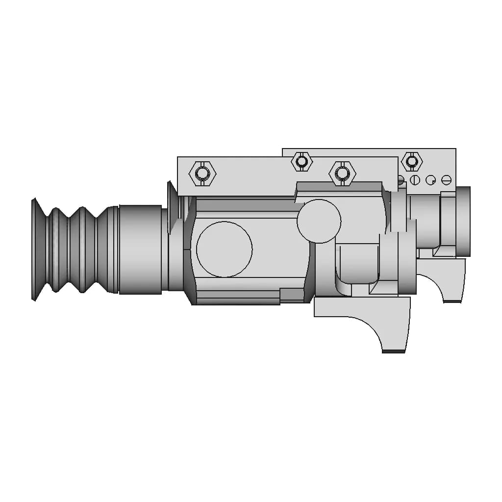 Hti_C8_Thermal_Picatinny_Mount | 3D Engineering Design File_270_0_degree_snapshot