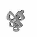 3D Printed Spinner Toy | Unique Fidget Design ✨ - Downloadable CAD Representation_60_30_degree_snapshot