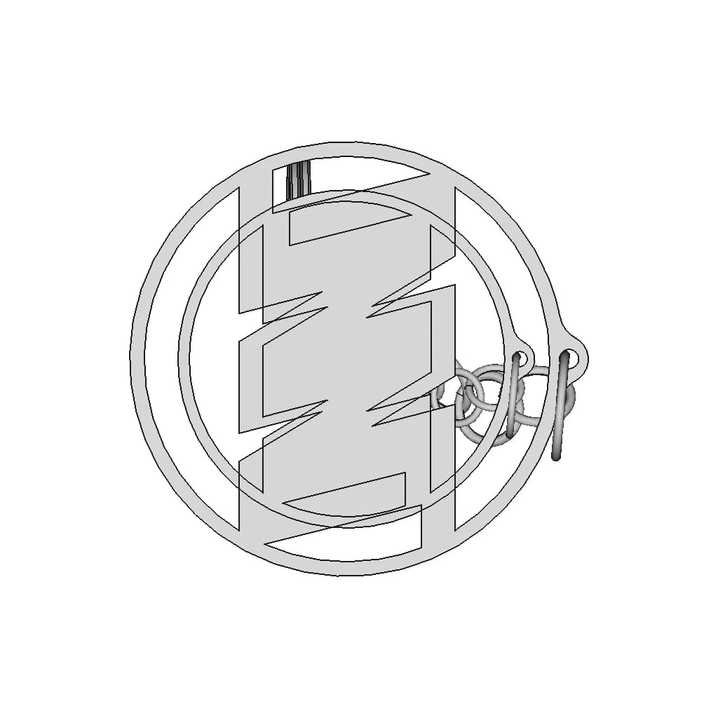 Gantungan Kunci Logo Mesin Its | 3D Engineering Design File_0_270_degree_snapshot