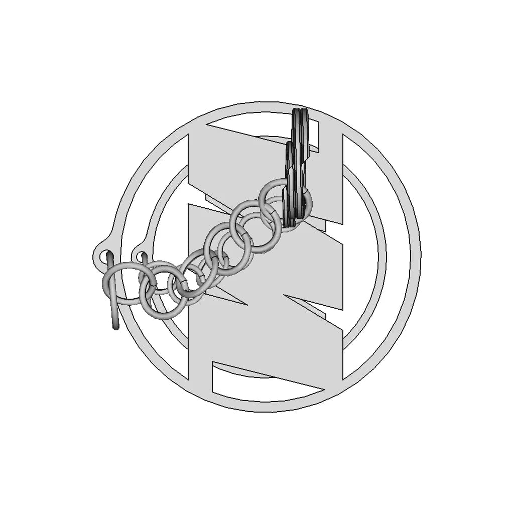 Gantungan Kunci Logo Mesin Its | 3D Engineering Design File_0_90_degree_snapshot