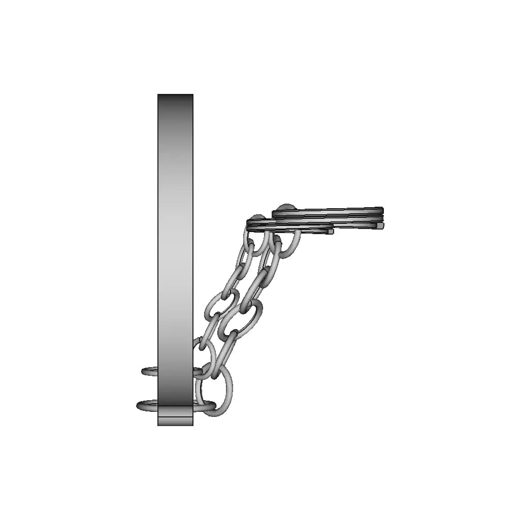 Gantungan Kunci Logo Mesin Its | 3D Engineering Design File_270_0_degree_snapshot