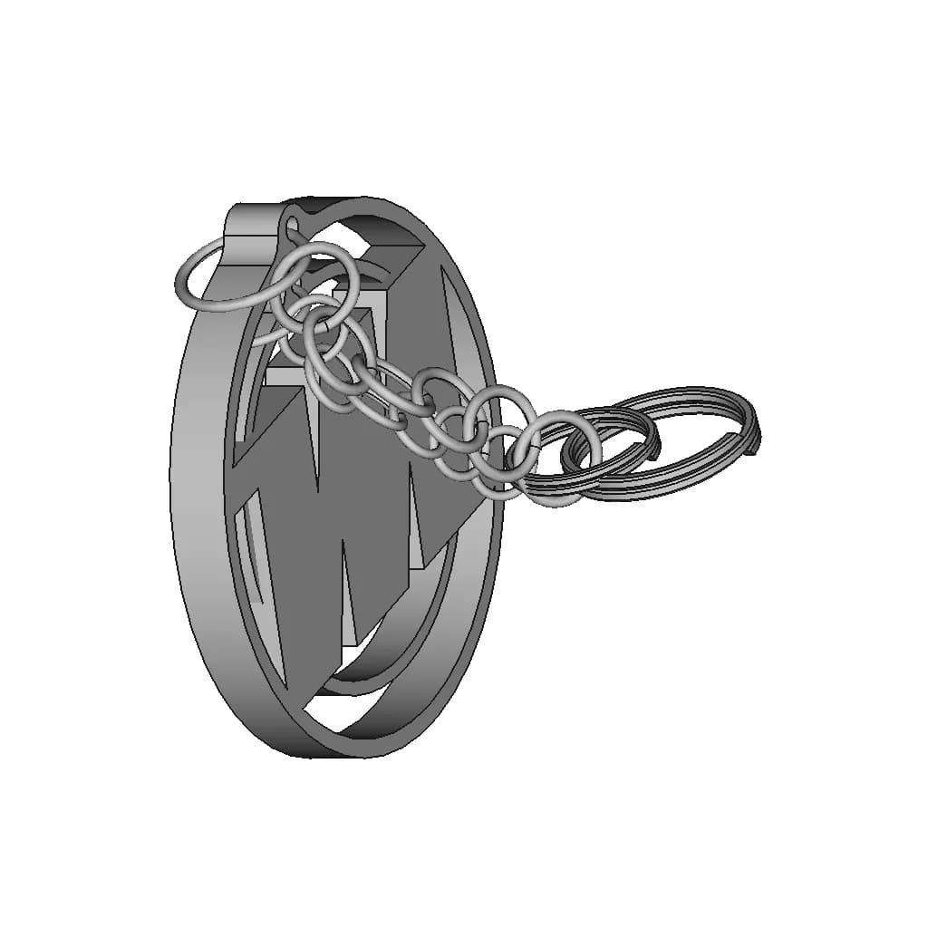 Gantungan Kunci Logo Mesin Its | 3D Engineering Design File_60_30_degree_snapshot